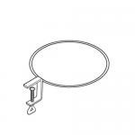 Металлический держатель-кольцо для крепления чаши-дисплея на струбцине.